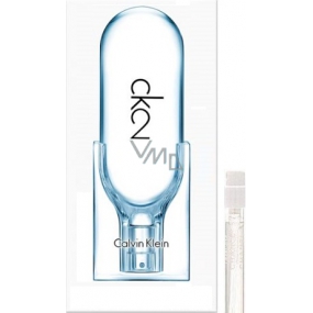 Calvin Klein CK2 toaletní voda unisex 1,2 ml s rozprašovačem, vialka