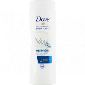 Dove Essential Nourishment tělové mléko pro suchou pokožku 400 ml