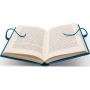 If Gimble Adjustable Bookholder Držák na knihu Cestovní modrý 340 x 240 x 20 mm