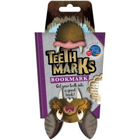 If Teeth Marks Bookmarks Zubatá záložka Netopýr 97 x 17 x 200 mm