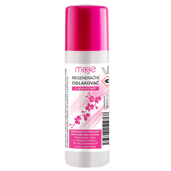 Moje Regenerační odlakovač na nehty s glycerinem 100 ml