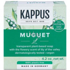 Kappus Muguet - Konvalinka luxusní toaletní mýdlo 125 g