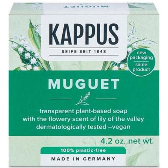 Kappus Muguet - Konvalinka luxusní toaletní mýdlo 125 g