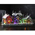 Star Trading Vánoční vesnice LED 19 x 39 cm
