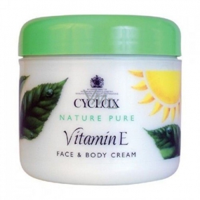 Cyclax Nature Pure Vitamin E krém na obličej a tělo 300 ml