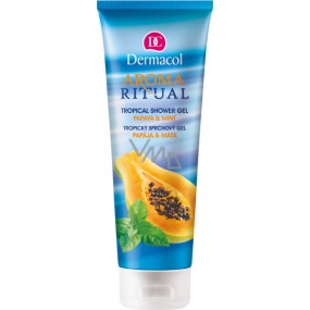 Dermacol Aroma Ritual Papája a máta sprchový gel 250 ml