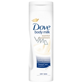 Dove Essential Nourishment vyživující tělové mléko pro velmi suchou pokožku 250 ml