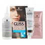 Schwarzkopf Gliss Color barva na vlasy 5-1 Chladný hnědý 2 x 60 ml