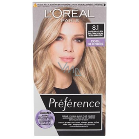 Loreal Paris Préférence barva na vlasy 8.1 Copenhaguen Světlá popelavá blond
