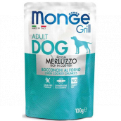 Monge Dog Grill treska kapsička 100 g