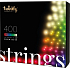 Twinkly Strings Special Edition chytré žárovky 400 kusů na stromeček ovládané prostřednictvím aplikace barevné 32 m