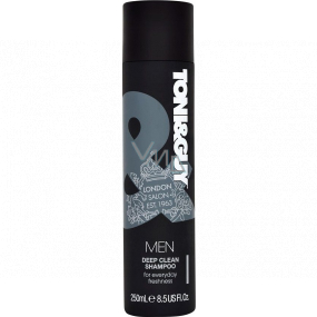 Toni&Guy Men Deep Clean Shampoo hluboce čistící šampon na vlasy pro muže 250 ml