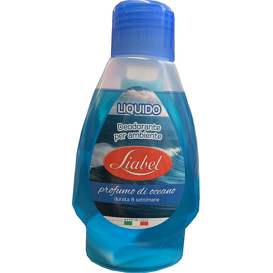 Liabel Muschio Oceano - Oceán tekutý osvěžovač vzduchu s knotem 375 ml