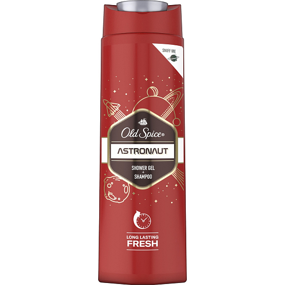 Old Spice Astronaut 2v1 sprchový gel a šampon pro muže 400 ml