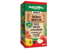 AgroBio Inporo Pomocný prostředek na ochranu rostlin proti mšicím a sviluškám 30 ml