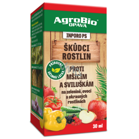 AgroBio Inporo Pomocný prostředek na ochranu rostlin proti mšicím a sviluškám 30 ml 0306/24 6/2026