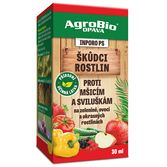 AgroBio Inporo Pomocný prostředek na ochranu rostlin proti mšicím a sviluškám 30 ml 0306/24 6/2026