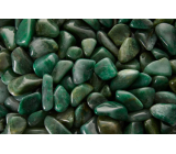 Chalcedon zelený Troml přírodní kámen M, cca 1,5 - 2,5 cm 1 kus, kámen lásky, radosti