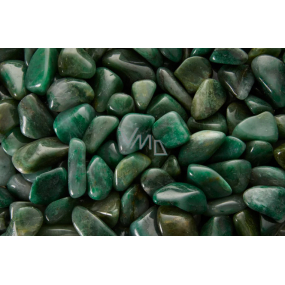 Chalcedon zelený Troml přírodní kámen M, cca 1,5 - 2,5 cm 1 kus, kámen lásky, radosti
