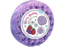 Bomb Cosmetics Berry Bubbly - Šumivé bobule přírodní sprchová masážní houba s vůní 200 g