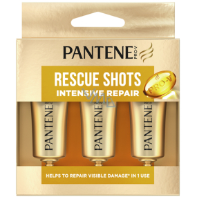 Pantene Pro-V Intensive Repair pohotovostní sérum pro poškozené vlasy ampule 3 x 15 ml