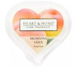 Heart & Home Broskvová vášeň Sojový přírodní vonný vosk 26 g