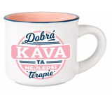 Albi Espresso hrneček - Dobrá káva, ta nejlepší terapie 45 ml
