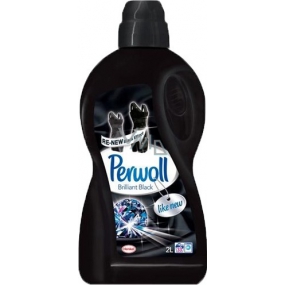 Perwoll Brilliant Black prací gel navrací intenzivní černou barvu, chrání před ztrátou tvaru 2 l