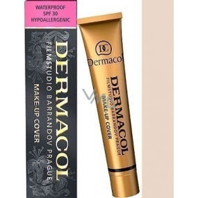 Dermacol Cover make-up 208 voděodolný pro jasnou a sjednocenou pleť 30 g