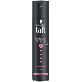 Taft Power Cashmere Touch 5 mega silná fixace lak na vlasy 250 ml