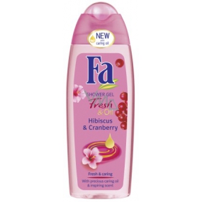 Fa Fresh & Oil Ibišek a Brusinka sprchový gel 250 ml