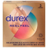Durex Real Feel nelatexový kondom pro přirozený pocit kůže na kůži, nominální šířka: 56 mm 3 kusy