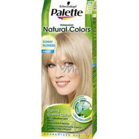 Schwarzkopf Palette Permanent Natural Colors barva na vlasy 215 Zářivá blond