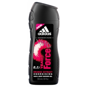 Adidas Team Force 2v1 sprchový gel na tělo a vlasy pro muže 250 ml