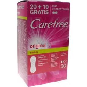 Carefree Original Fresh slipové intimní vložky 30 kusů