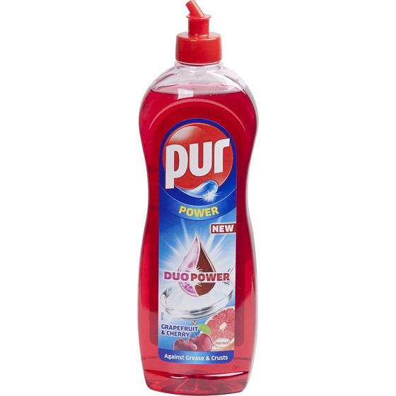 Pur Duo Power Grapefruit & Cherry prostředek na mytí nádobí 900 ml