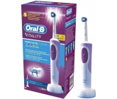 Oral B Vitality Precision Clean Purple elektrický zubní kartáček 1 kus