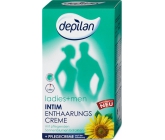 Depilan Ladies + Men Depilační sada intimní depilační krém 75 ml + ošetřující krém po depilaci 30 ml