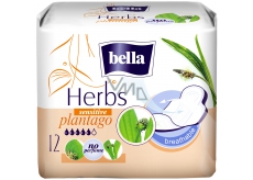 Bella Herbs Plantago Sensitive intimní aromatizované vložky s křidélky 12 kusů