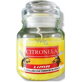 Lima Aroma Dreams Citron aromatická svíčka sklenička s víčkem 120 g