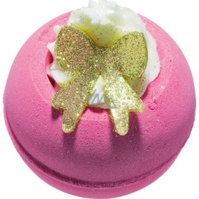 Bomb Cosmetics Malinová elegance Šumivý balistik do koupele 160 g