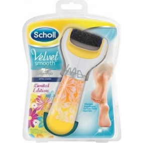 Scholl Velvet Smooth Express Pedi with Diamond Crystals Limited Edition elektrický pilník na chodidla 1 kus