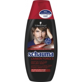 Schauma Men Carbon Force 5 šampon pro muže 250 ml