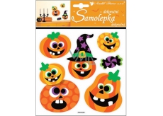 Samolepky Halloween dýně 23 x 18 cm