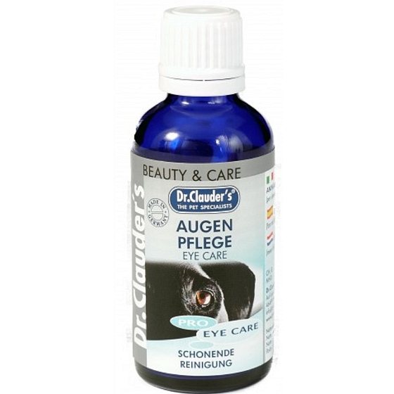 Dr. Clauders Augen Pflege Přípravek k čištění míst kolem očí pro psy a kočky 50 ml