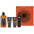 Erbario Toscano Černý pepř parfémovaná voda pro muže 7,5 ml + balzám po holení 30 ml + krém na holení 30 ml + sprchový gel 125 ml, luxusní kosmetická sada