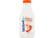 Lactovit Fruit Energy Vitalita a svěžest broskev a grep sprchový gel pro suchou pleť 500 ml