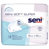 Seni Soft Super hygienické absorpční podložky 4 kapky, 40 x 60 cm 5 kusů