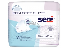 Seni Soft Super hygienické absorpční podložky 4 kapky, 40 x 60 cm 5 kusů