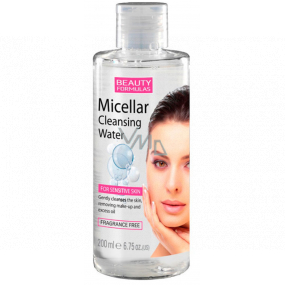 Beauty Formulas Micelární voda pro citlivou pleť 200 ml
